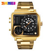 SKMEI Dual Time Display EL light Digital Watch