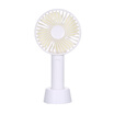 Portable Mini Handheld Fan with Stand Cradle USB Wind Blower 3 Speed Setting for Indoor&Outdoor Activities Pink