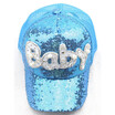 Unisex Kid Cute Baseball Cap Fashion Glittering Sequin Casual Summer Cool Hat