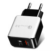 Quick Charger QC 30 USB Phone Cargador Rápido Plug EU Teléfono Móvil Para Samsung