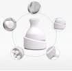 Masajeador de Cuero Cabelludo Eléctrico 3D Masaje Estéreo Masajeador Vibrador Cabeza USB de Carga Cuerpo Vibrador Cupressure Masajeador Herramienta de Relajación Corporal