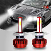 1Pair Car 12V 80W LED Headlamp Bulb 8000lm Automobile Headlights 6000K H1 H7 H4 H11 9005 9006 Auto auxiliary Driving Fog Lights