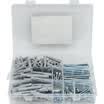 Kraft Weir 160PCS expansion screw set M636 expansion tube x50 matching screw x50 M851 expansion tube x30 matching screw x30 NF2894