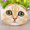 New Casual Handbag Purse Cute Fashion Women Coin Purse Cat Animal Print Mini Wallet Zipper Closure Small Clutch Bag