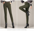 Korean version 2018 leggings women autumn add pile thickening elastic waist show thin fat mm large size high-waist pants
