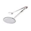 Cuchara de filtro multifuncional con clip de cocina para cocinar freír aceite filtro para barbacoa