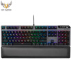 ASUS ASUS TUF GAMING E-sports agent K7 black mechanical optical axis gaming keyboard desktop computer wired backlight RGB metal panel green axis feel