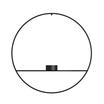 Metal Candle Holder Geometric Round Candlestick Wall Mounted Crafts Decor Metal Candle Holder Geometric Round Candlestick Wall Mounted Crafts Decor
