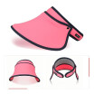 Visera Protectora Contra Los Rayos Ultravioleta Con Ala Grande Para El Verano Sombrero De Playa UPF 50 Para Mujer