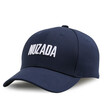 NUZADA Ms Embroidery Man hat Outdoor Baseball Cap Cap