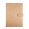Jinlongxing Glosen notebook child notebook business notebook student manuscript office meeting record book 200 page A4 magnetic buckle book 8163 brown