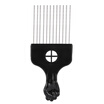 Metal Afro Comb African American Pick Comb Hair Brush Hairdressing Styling Tool Black Fist