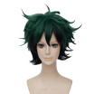 Harajuku Medium Bob Curly Short Gradient Cosplay Tipo Pelucas Para Boku No Hero Academia Izuku Midoriya