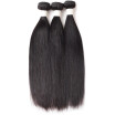 Allove 8A Brazilian Straight Hair Bundles 3pcs Natural Black Wholesale Hair Weave Bundles