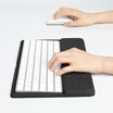 BUBM Apple Wireless II Bluetooth Memory Cotton Keyboard Support Magic Keyboard2 Wireless Bluetooth Keyboard Pad Wrist Pad Silicon Base Accessories Black MHJPD-01