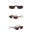 Small square square RETRO SUNGLASSES female European&American bloggers recommend glasses men