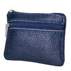 Fashion Women Men Leather Coin Purse Wallet Clutch Zipper Small Change Soft Bag