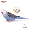 Oenux Original Paradise Birds Flamingos Ara Seagull Pelican Snowy Owl Figurines High Quality PVC Animal Action Figure Child Toy