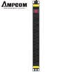 AMPCOM PDU cabinet socket power socket socket 8 bit 10A with switch 3 m commercial socket wiring board tow board AMPDU810K