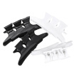 12Pcs Butterfly Hair Clips Hair Claw Clamps Plastic Hairpin Teeth Black White Salon Hairdressers