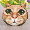 New Casual Handbag Purse Cute Fashion Women Coin Purse Cat Animal Print Mini Wallet Zipper Closure Small Clutch Bag