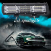 Car LED Headlight Bulb auxiliary driving Lamp 6000K Super bright Car Work Light Bar 12V 180W spotlights Work Lamp fog lights