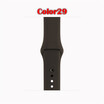 Silicone Sports Band for Apple Watch Series 123 38MM 42MM Rubber Watchband for iWatch Volt series 4 40mm 44mm