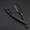 Vintage Straight Razor Foldable Handle 420 Stainless Steel Shaving Beard Hair Cutting Eyebrow shaping
