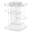 Makeup Organizer 360 Degree Rotation Multi-Functional Cosmetic Display Case Storage Box DIY Adjustable Height for Brushes Lipstick