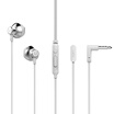 UiiSii HM12 Half In-ear Headset Metal Bass Music Earphone Wired Headphones with Mic for iphone Xiaomi PC MP3