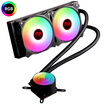 Great Wall Warlord 240 integrated water cooling colorful RGB lights mirror cold head ceramic bearings full platform Shenguang synchronization double fan pure copper water cooled head