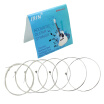 IRIN A104 6Pcs Guitarra Acústica Cuerda De Plata Instrumento Musical Accesorio