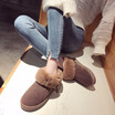 New Fashion Winter Ankle Women Boots Plush Warm Lady Shoe Plus Size Easy Wear Up Girls Snow Boots Size36-40