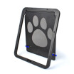 2 Way Dog Cat Kitten Door Puerta De La Puerta De Seguridad ABS Puertas De La Aleta Del Animal Pequeño Pet Cat Dog Gate Suministros Para Mascotas Para 