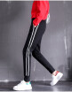 Winter 2018 velvet pant thickened athletic pants small legs harem trousers warm warm pants female