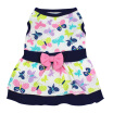 Vestidos Estampados Para Perros Lovely Floral Bow Pet Dog Dress Primavera Verano Chihuahua Pug Yorkie Ropa Puppy Cat Supplies