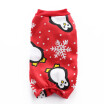 Christmas Dog Snowflake Penguin Four Feet Clothing Pet Coat Winter For Cat Small Dog Puppy