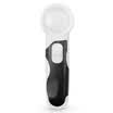 Paulone 5 times high-end handheld led light magnifying glass 90MM optical lens reading appreciation collection magnifying glass 77337B-90