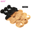 BHF Hair Remy Human Brazilian Virgin Ombre Hair Extension Body Wave 3 Bundles No Chemicals