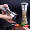 Kitchen beauty 304 stainless steel pepper grinder Pepper pepper grinder Manual black pepper grind bottle Seasoning bottles