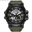 Fashion Brand Sports Watches Men LED Digital Quartz Wristwatch Water Resistance 30M