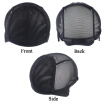 Wig Caps For Making Wigs Weft Stretch Lace Weaving Cap Adjustable Straps Black