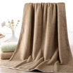 Montagut towel home textiles Xinjiang long-staple cotton towel thick water absorption simple&comfortable LBE khaki 539g 70 140cm