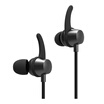 BlogFish GX100 Ear Motion Bluetooth Headset Wireless Running Music Metal Earphones Binaural Stereo Subwoofer Phone Common Wired with Microphones Black