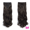 7pcsset Clip in Hair Extensions 20inch Long Wavy Heat Resistant Kanekalon Synthetic Hairpiece Gifts for Girl Lady Women