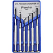 Paola 6-in-1 precision watch screwdriver set notebook disassembled maintenance screwdriver tool group 1901