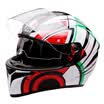 AGV helmet K3 SV TOP double lens four seasons wide angle ventilation full helmet Italy locomotive racing riding anti-fog running helmet AVIOR WHITEITALY M