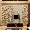 Custom 3D Wall Murals Wallpaper Tree Pigeon Stereoscopic Relief Living Room Bedroom TV Backdrop Wallpaper Murals Papel De Parede