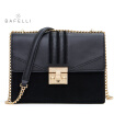 BAFELLI winter new arrival split leather bag blue bolsos mujer frosted suede cowhide crossbody bag hot sale women messenger bags