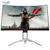 AOC AGON love attack II AG322QCX 315 inch 2K high-definition 144hz ΔE3 1800R large-screen surface full-interface game gaming computer monitor